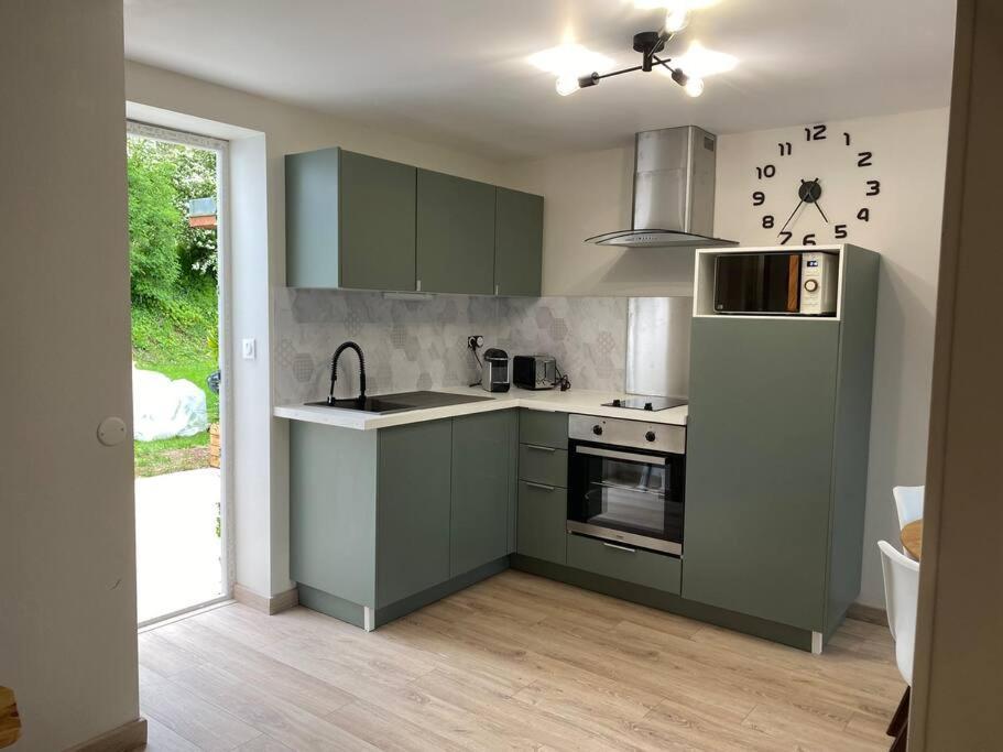 Le Nid Du Cygne Apartment Houlle Exterior photo